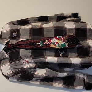 NOEL Christmas Necktie mens